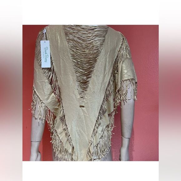 Beach Bunny Gold Fringe Cover-Up - Picture 8 of 10